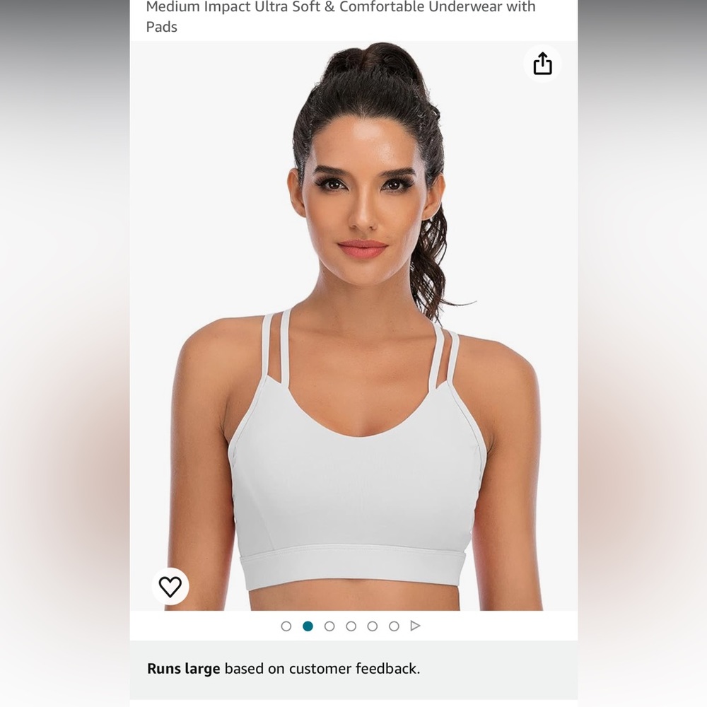 Athletic sports bra bundle